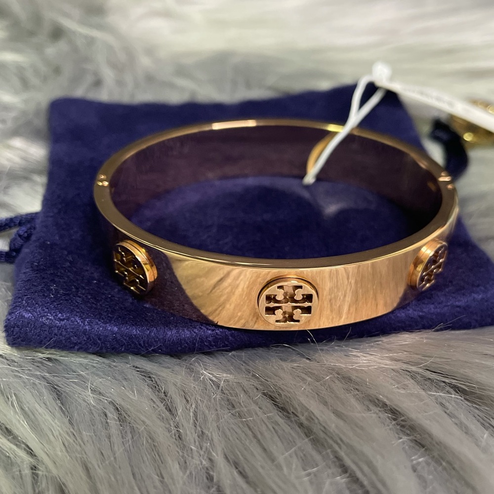 Tory Burch Miller Studded Hinge Bangle